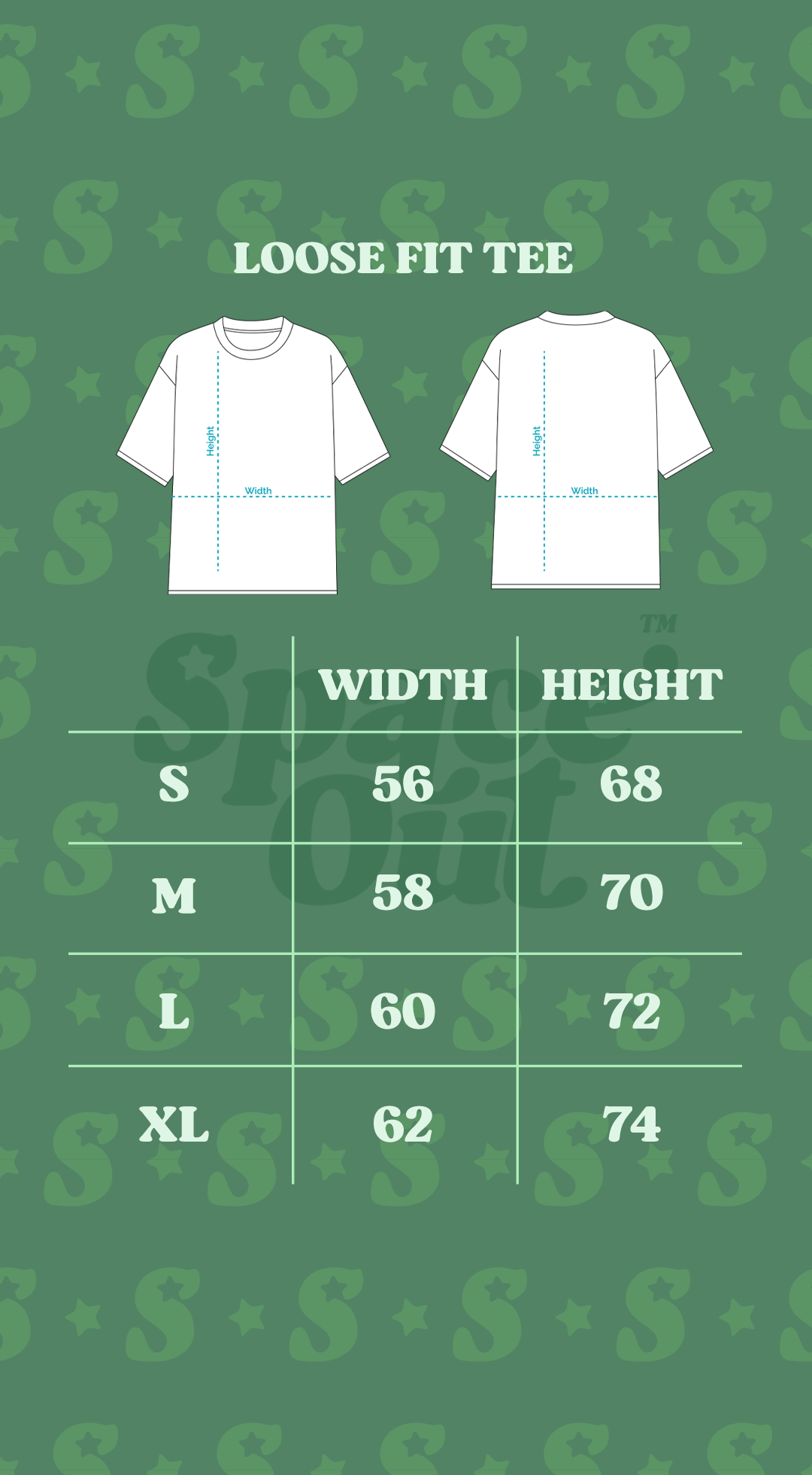 Spaceout essentials Olive Tee