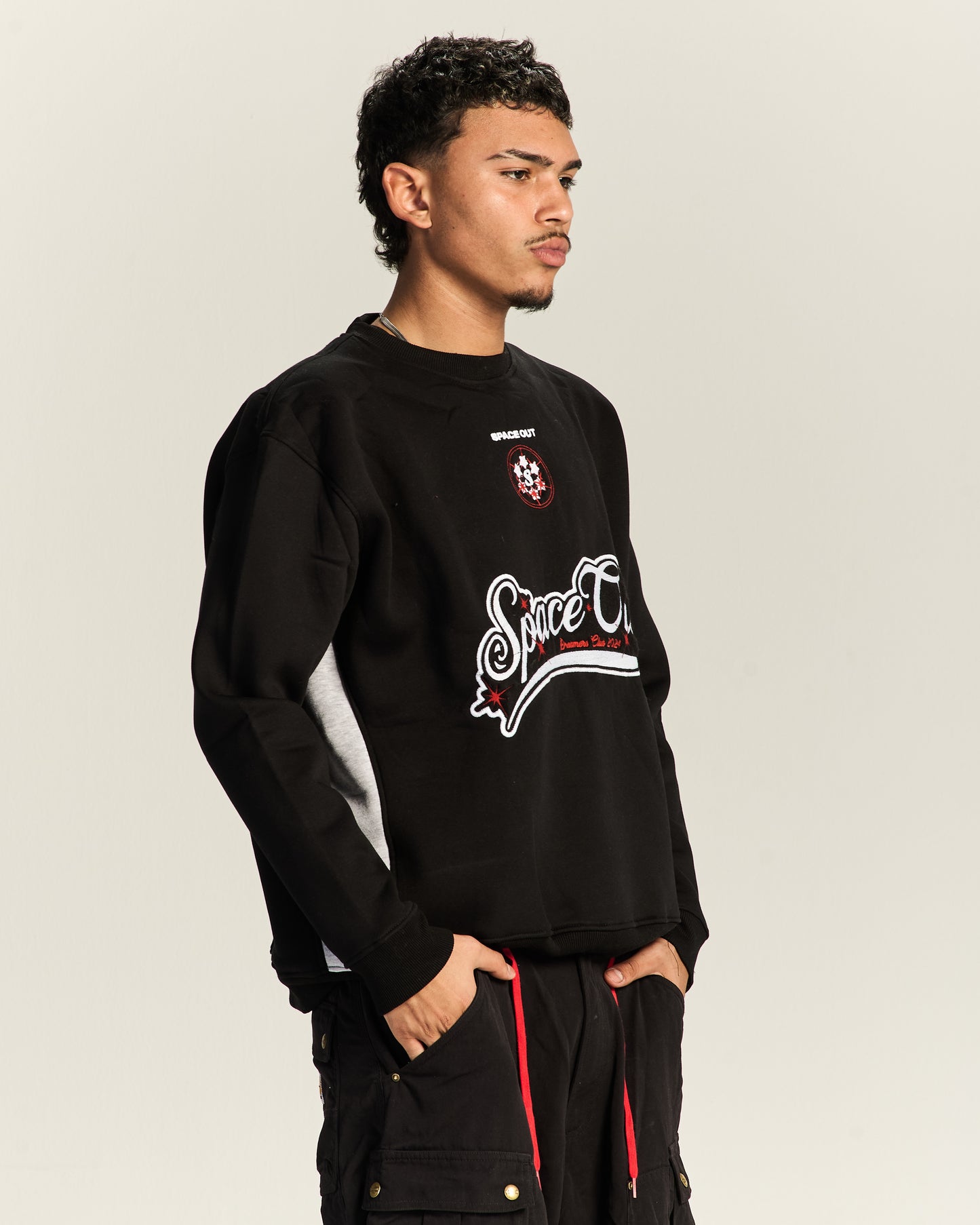Dreamer’s Club Black Crewneck