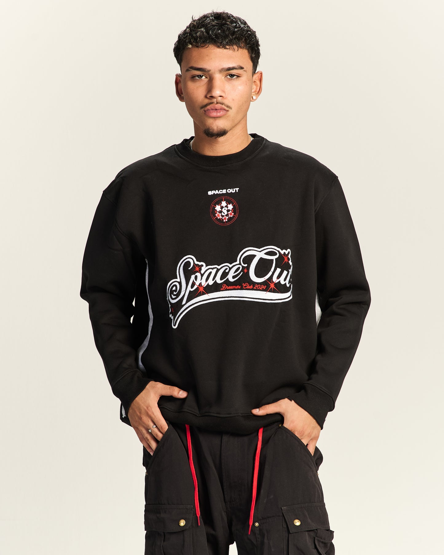 Dreamer’s Club Black Crewneck