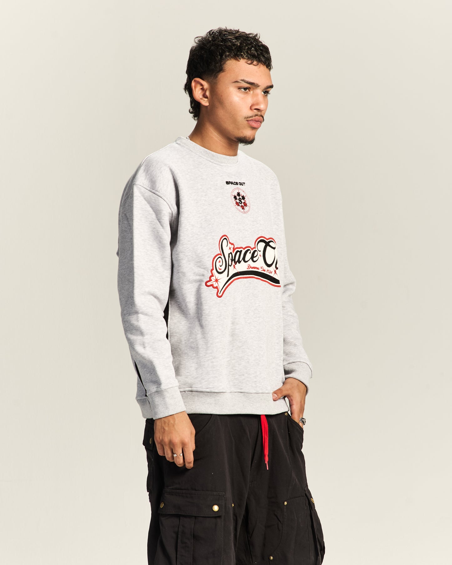 Dreamer’s Club Grey Crewneck