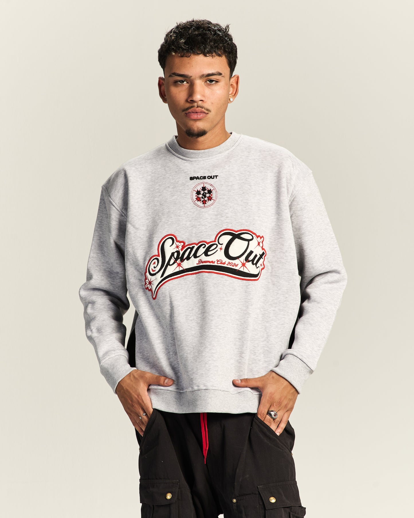 Dreamer’s Club Grey Crewneck