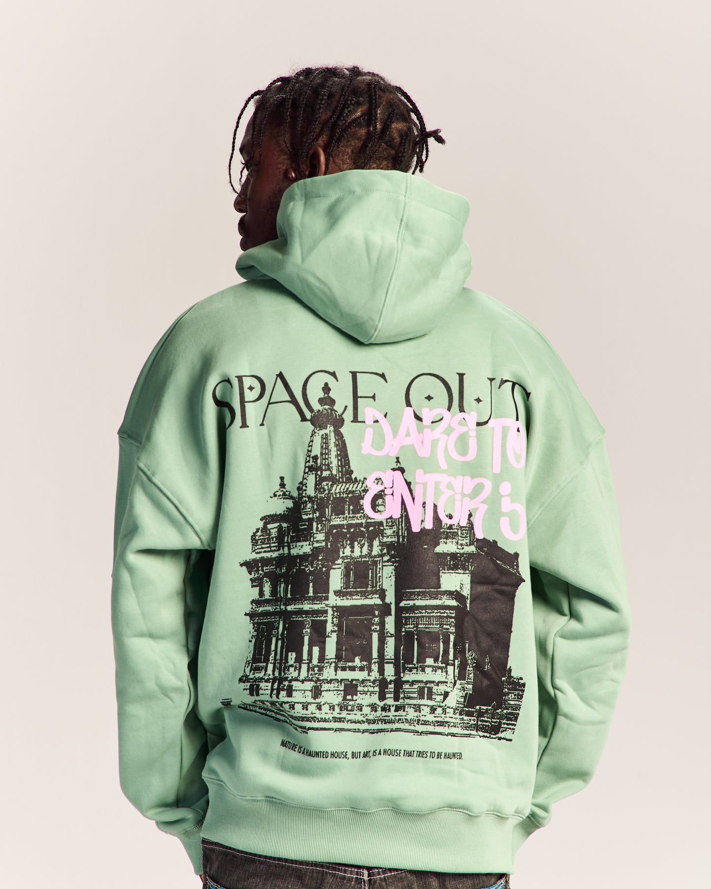 Baron Empain Mint Green Hoodie