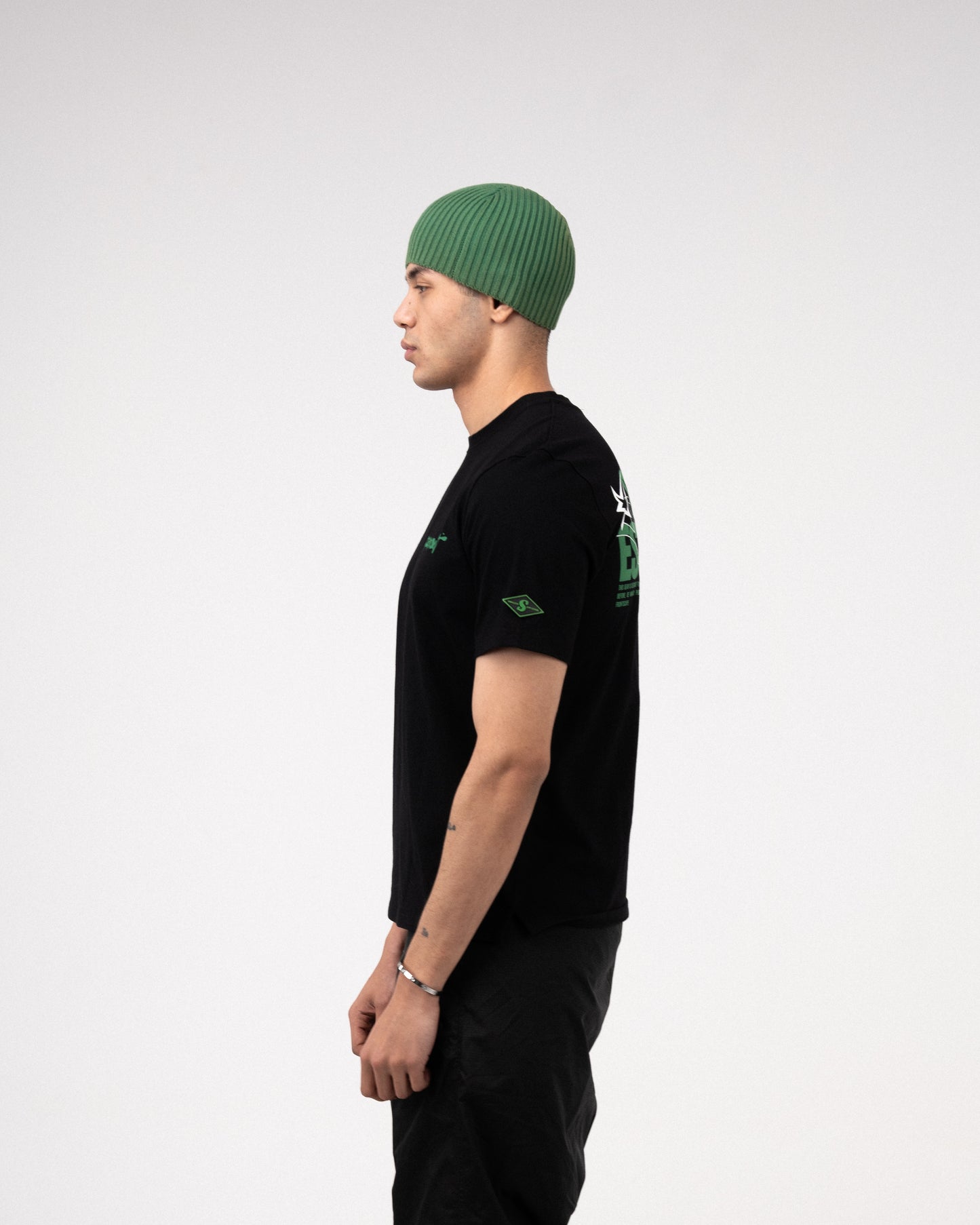 Spaceout essentials Black Tee