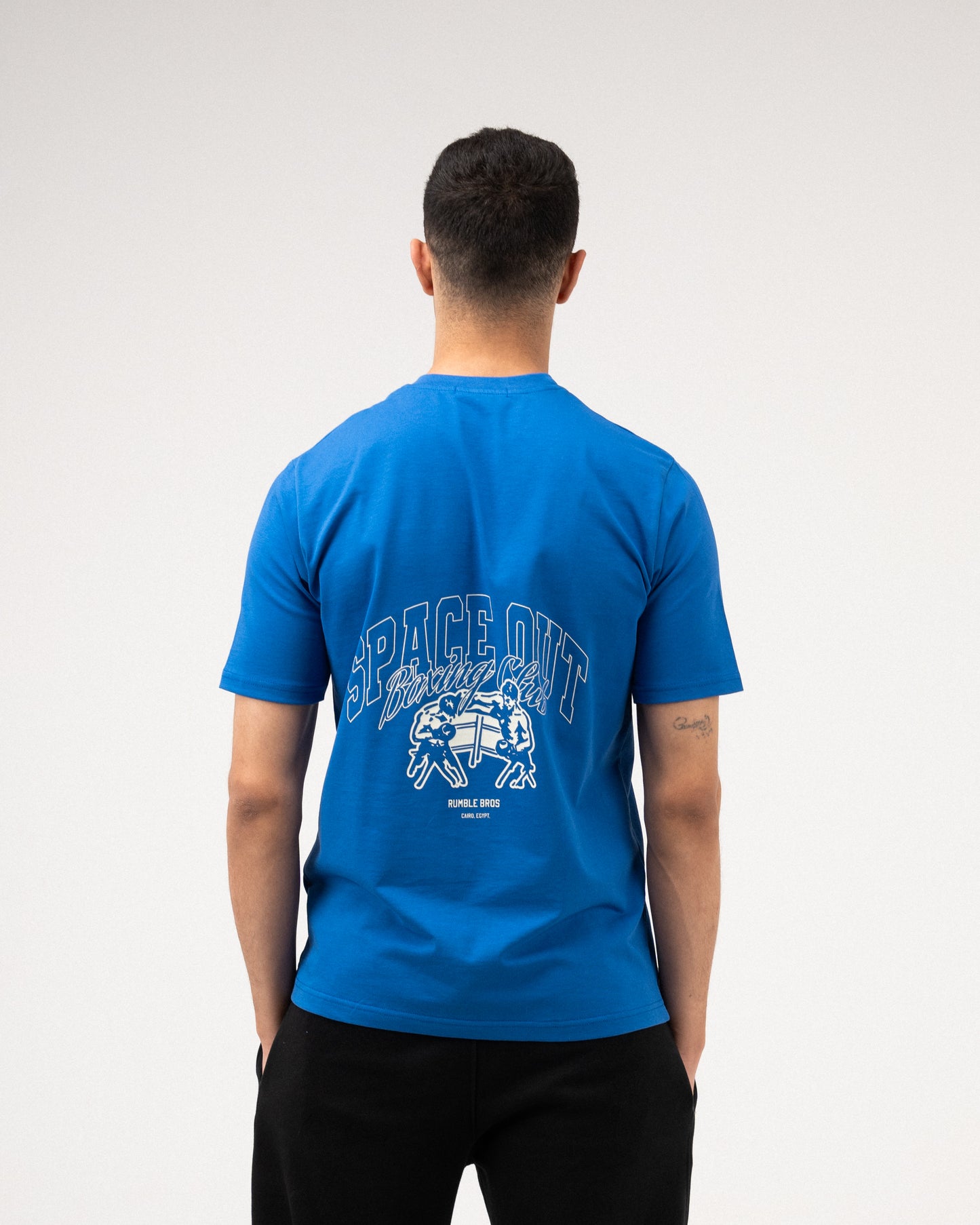 Boxing Royal Blue Tee