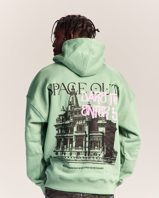 Baron Empain Mint Green Hoodie